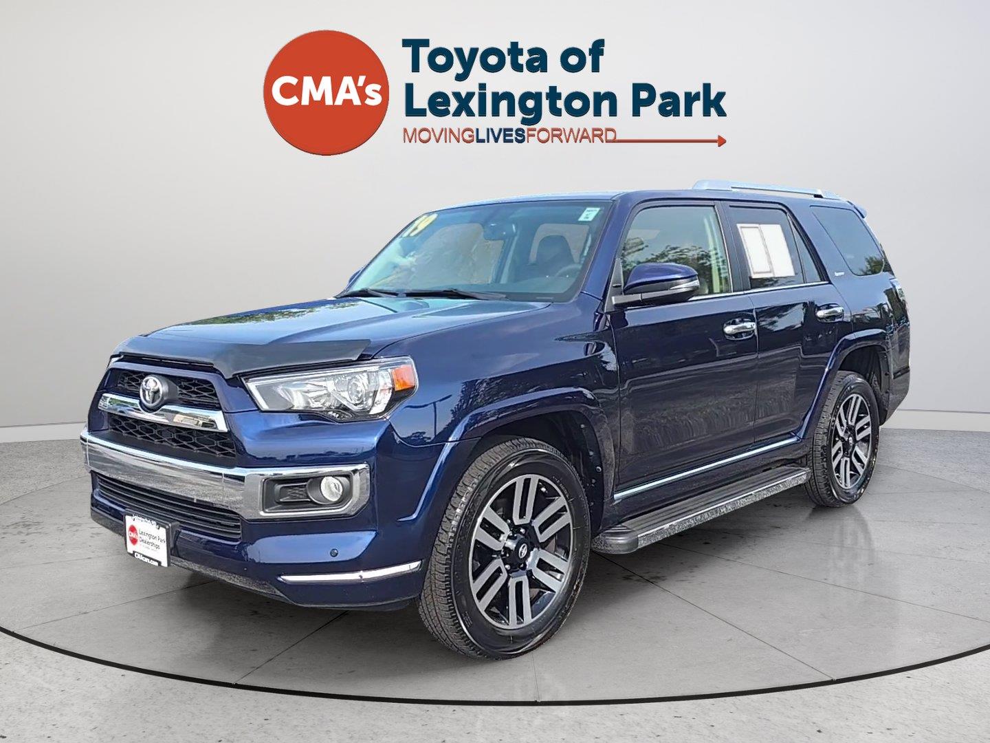 Nautical Blue Metallic 2019 Toyota 4Runner SUV / Crossover All-Wheel Drive 5-Speed Automatic