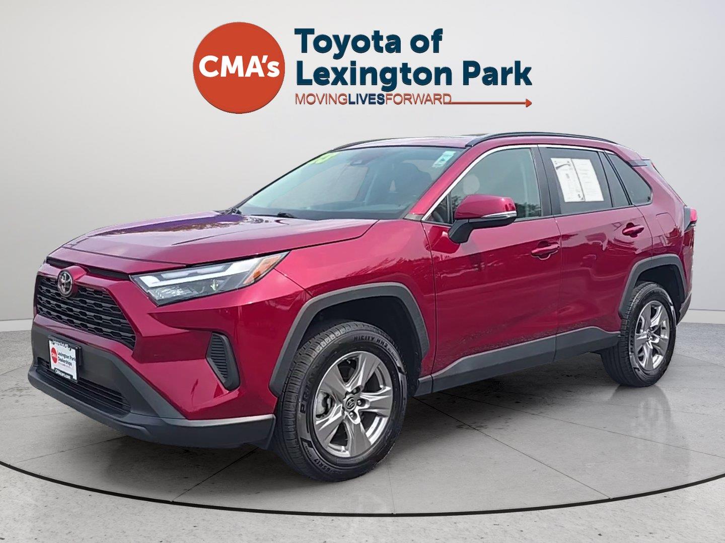 Red (Ruby Flare Pearl) 2023 Toyota RAV4 SUV / Crossover All-Wheel Drive 8-Speed Automatic