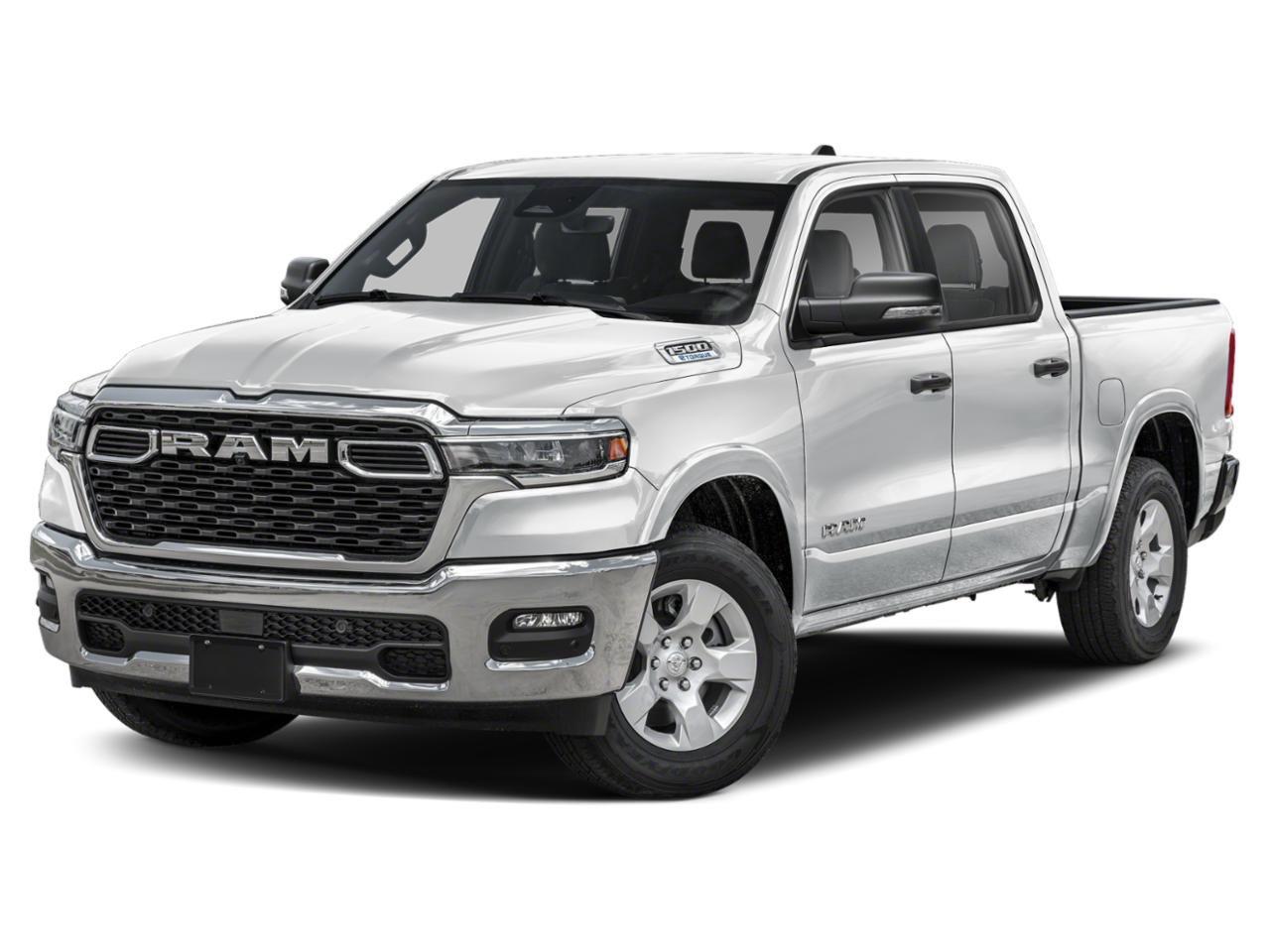 Bright White Clearcoat 2026 RAM 1500 Pickup Truck Four-Wheel Drive 8-Speed Automatic