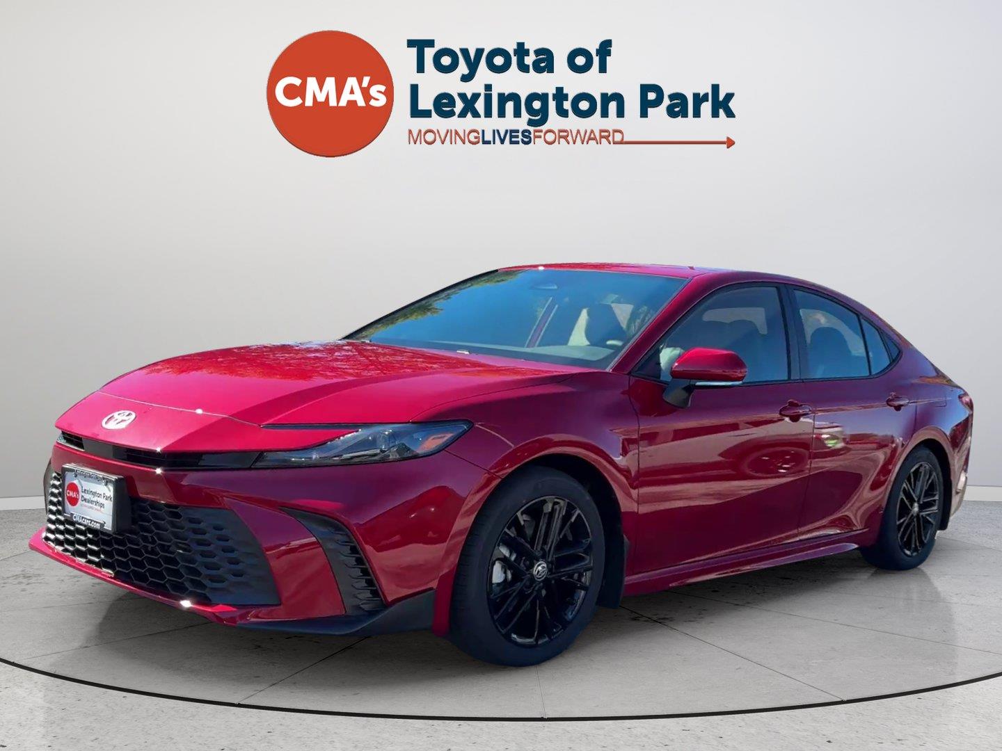 Supersonic Red 2027 Toyota Camry Sedan Front-Wheel Drive Continuously Variable Transmission