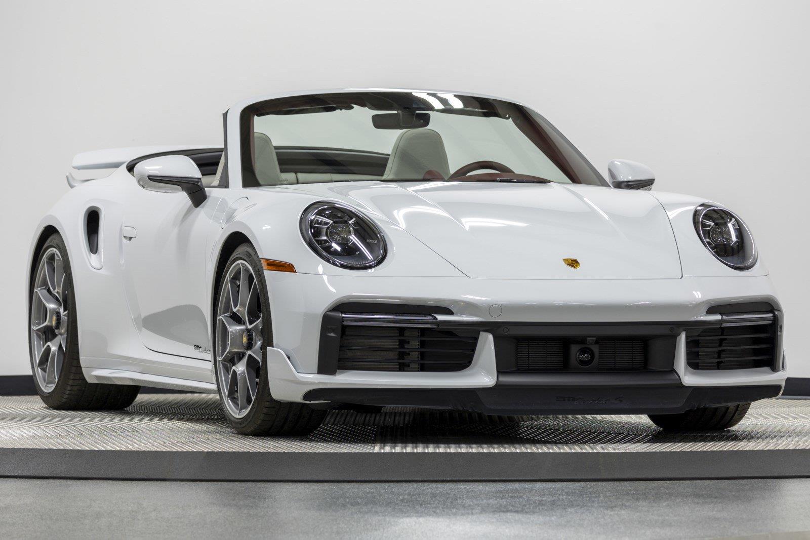 White 2022 Porsche 911 Convertible All-Wheel Drive Automatic