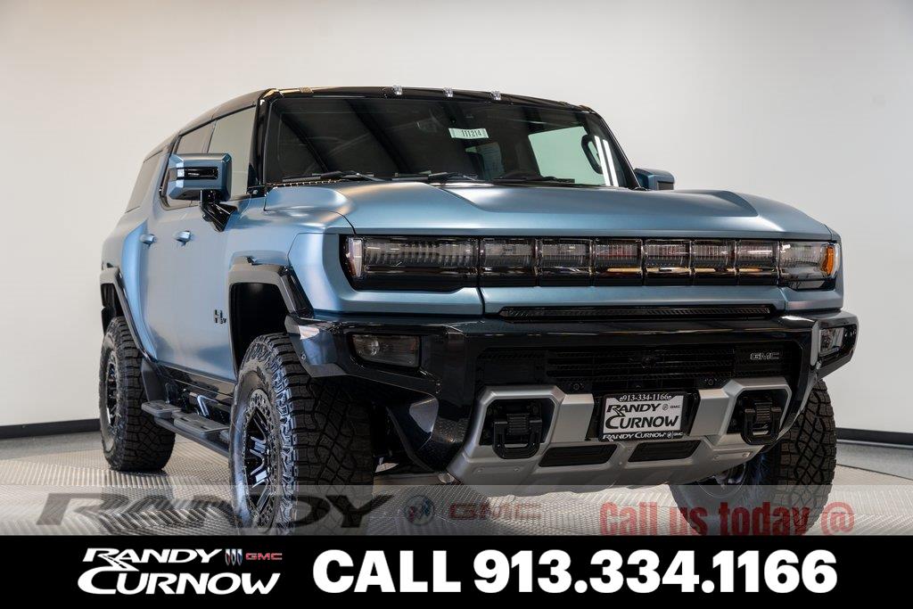 Neptune Blue Matte 2024 GMC Hummer EV SUV 3X AWD SUV / Crossover All-Wheel Drive Automatic