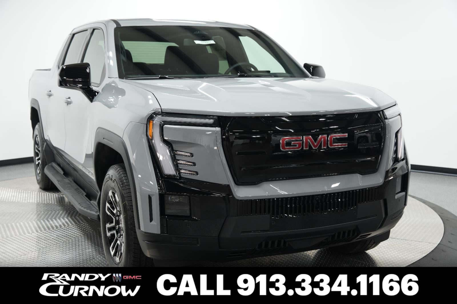 Thunderstorm Gray 2026 GMC Sierra EV Pickup Truck All-Wheel Drive Automatic