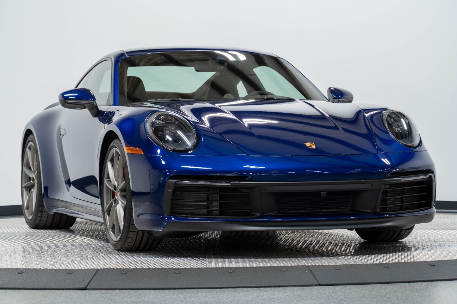 Gentian Blue Metallic 2024 Porsche 911 Coupe All-Wheel Drive 7-Speed Manual