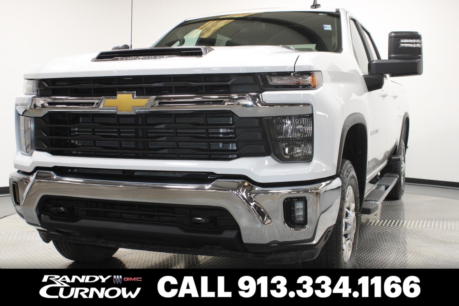 Summit White 2025 Chevrolet Silverado 2500HD LT Crew Cab 4WD Pickup Truck Four-Wheel Drive Automatic