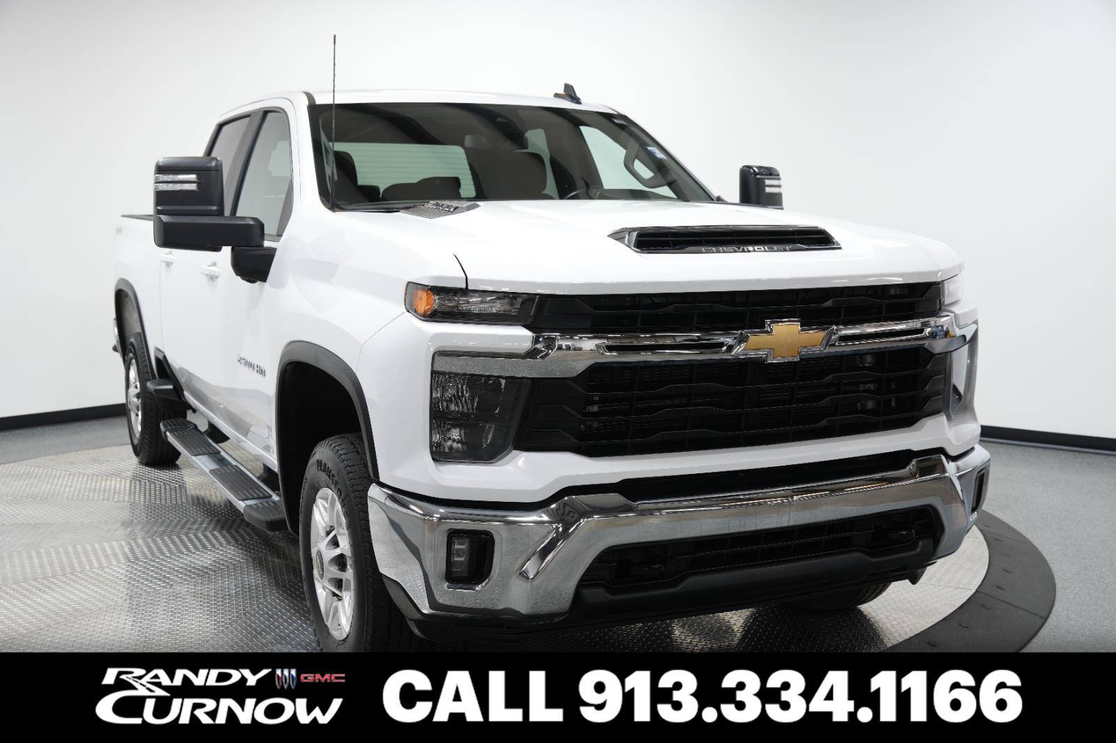 Summit White 2025 Chevrolet Silverado 2500HD LT Crew Cab 4WD Pickup Truck Four-Wheel Drive Automatic