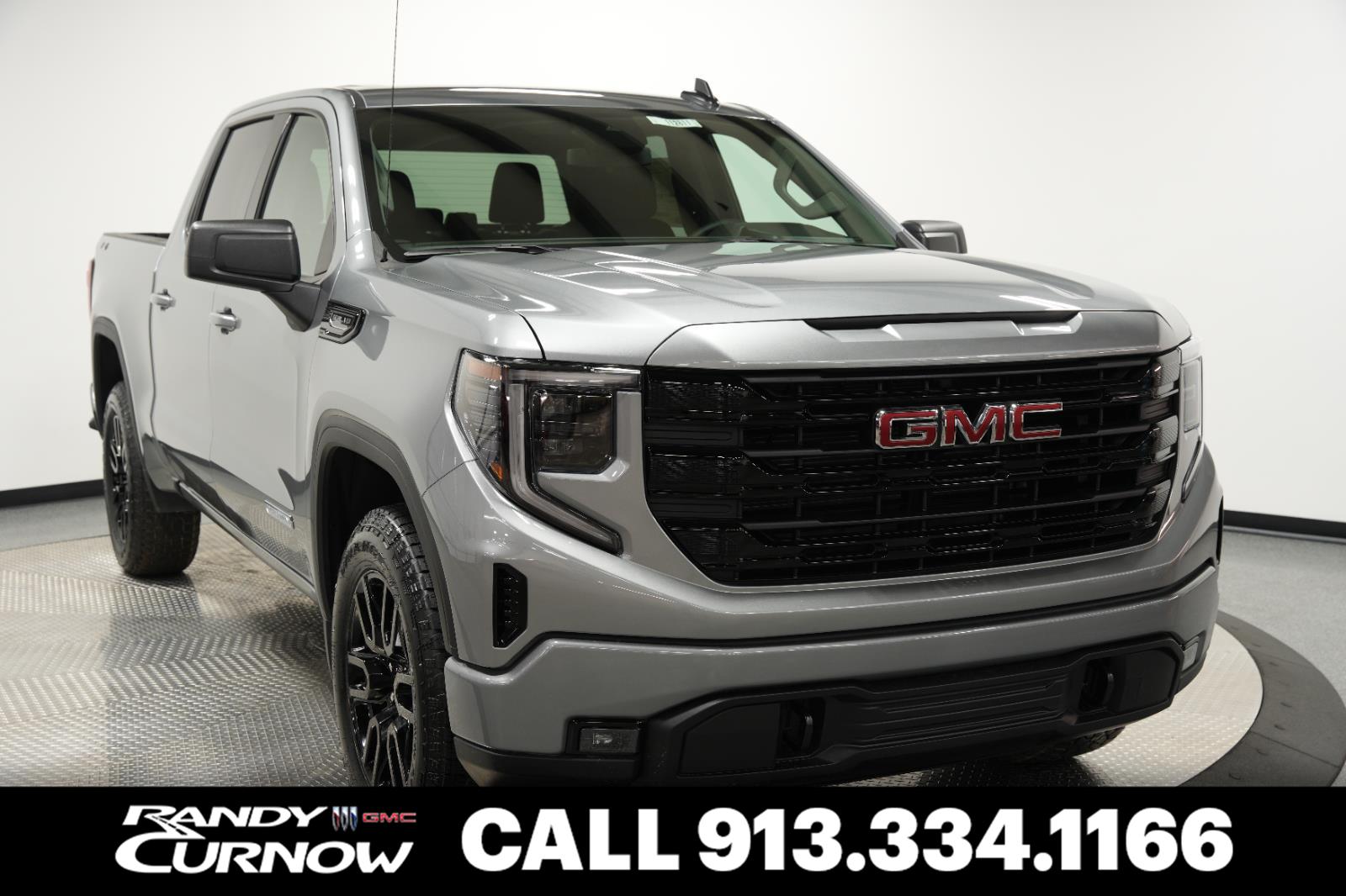Sterling Metallic 2026 GMC Sierra 1500 Elevation Crew Cab 4WD Pickup Truck Four-Wheel Drive Automatic