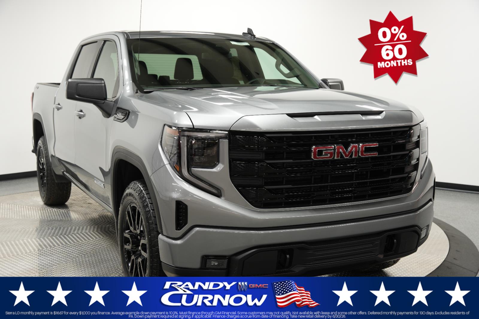 Sterling Metallic 2026 GMC Sierra 1500 Pickup Truck Four-Wheel Drive Automatic
