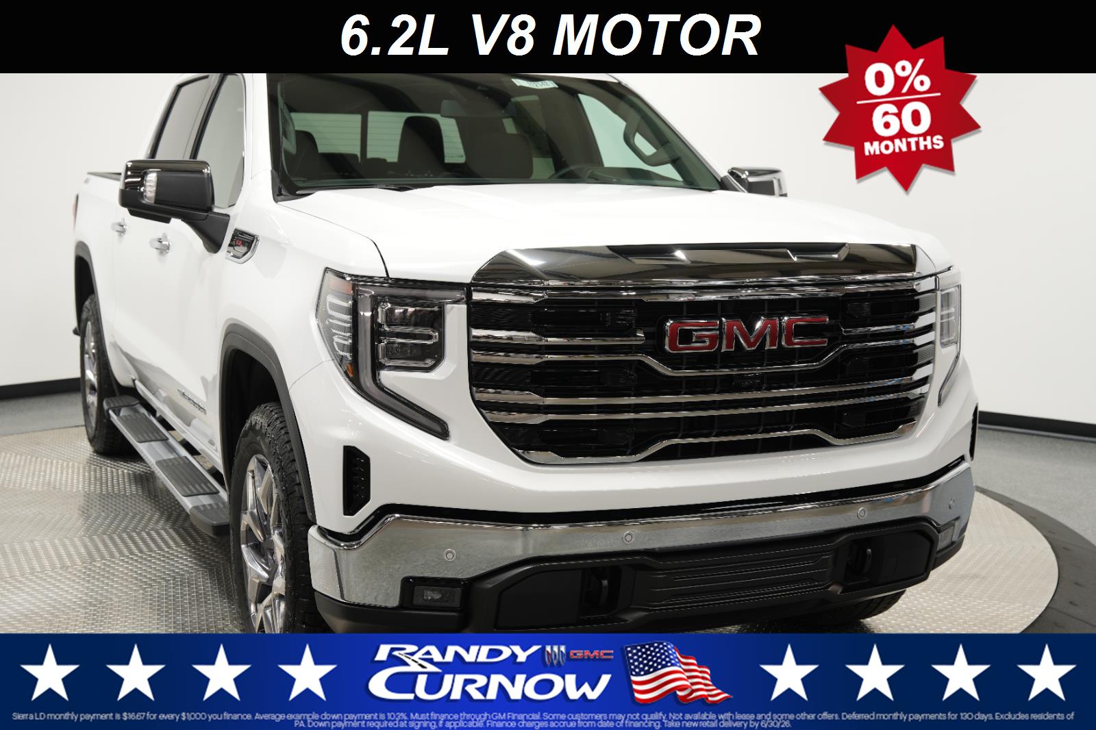 Summit White 2026 GMC Sierra 1500 Pickup Truck Four-Wheel Drive Automatic