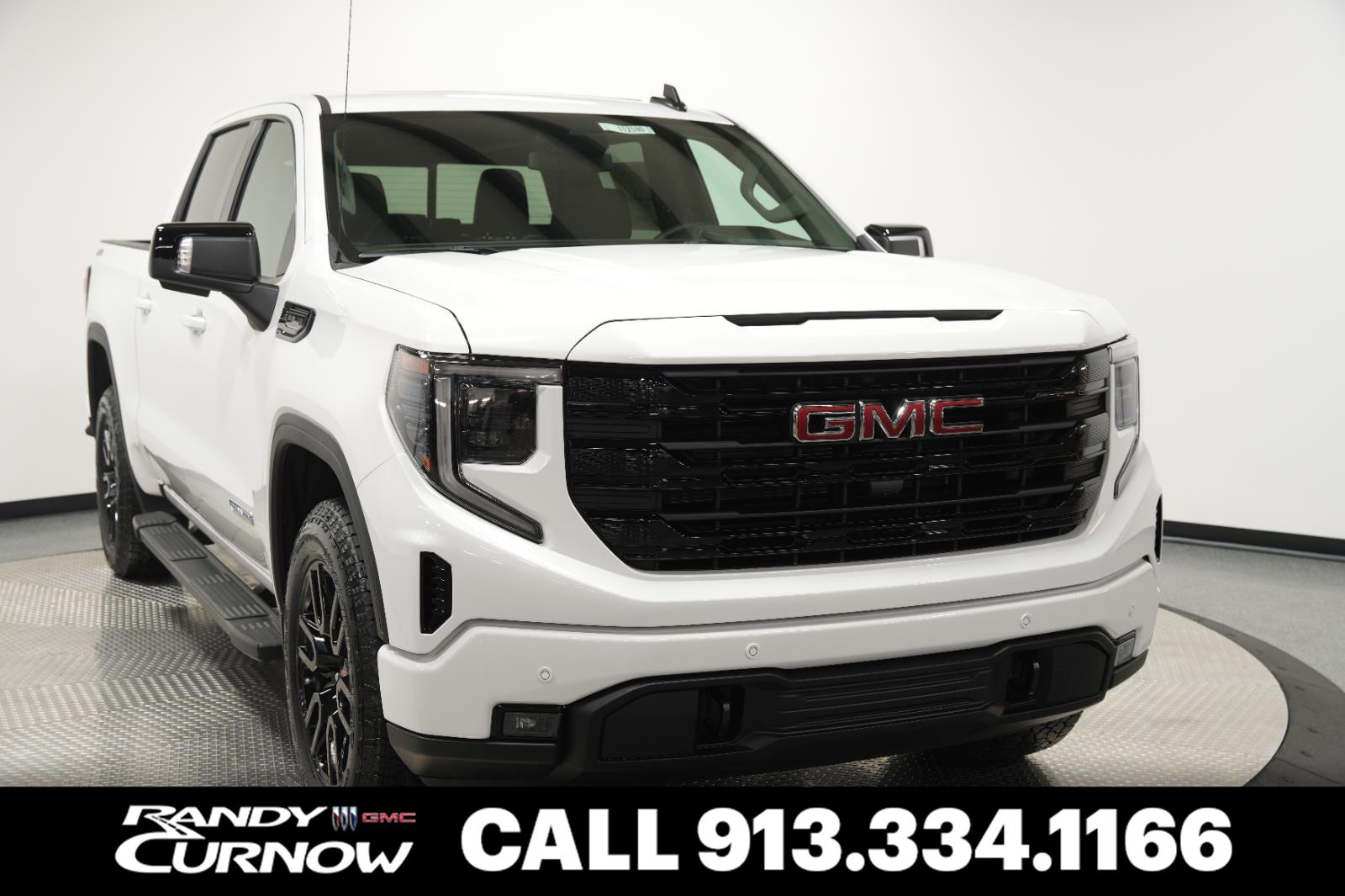 Summit White 2026 GMC Sierra 1500 Elevation Crew Cab 4WD Pickup Truck Four-Wheel Drive Automatic