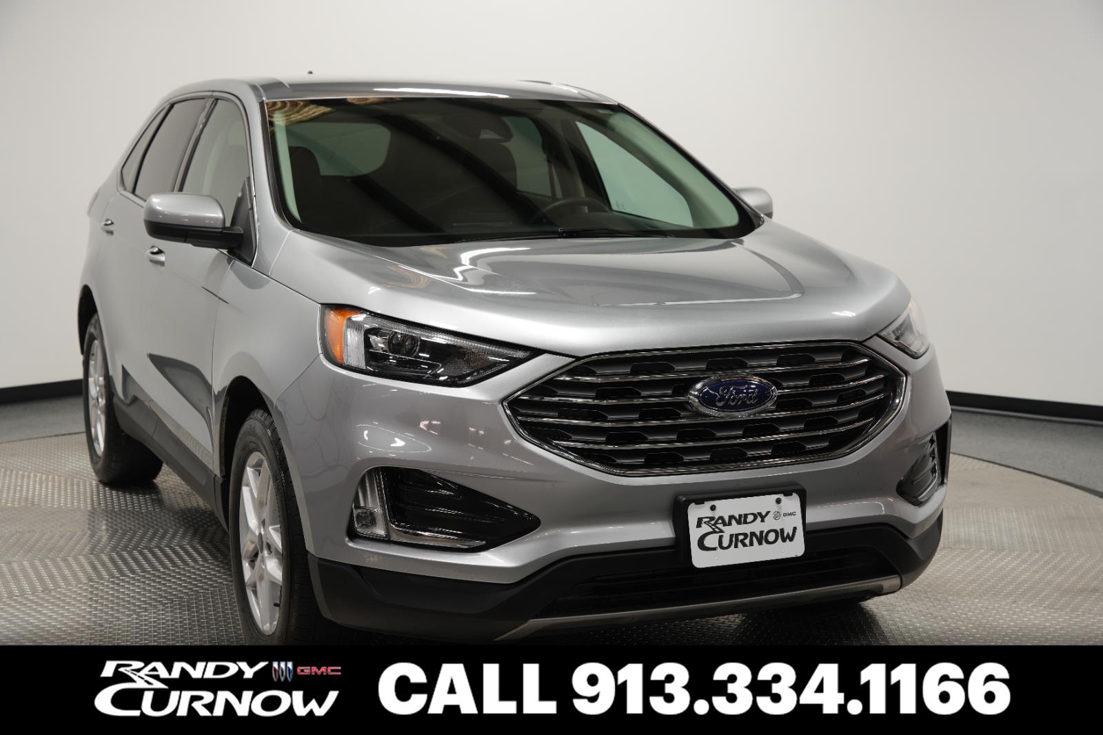 Iconic Silver 2022 Ford Edge SEL AWD SUV / Crossover All-Wheel Drive 8-Speed Automatic