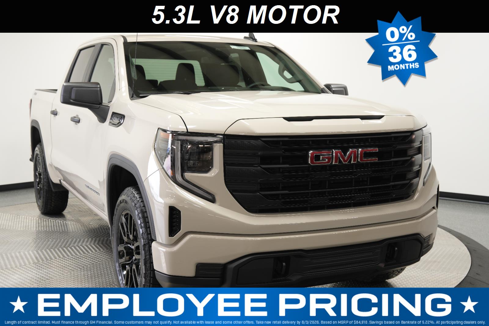 Coastal Dune 2026 GMC Sierra 1500 Pickup Truck Four-Wheel Drive Automatic