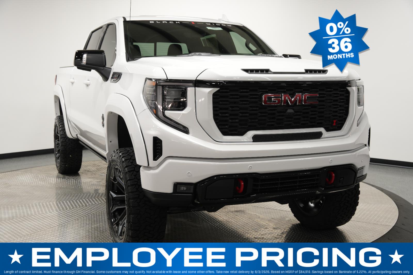 Summit White 2026 GMC Sierra 1500 Pickup Truck Four-Wheel Drive Automatic