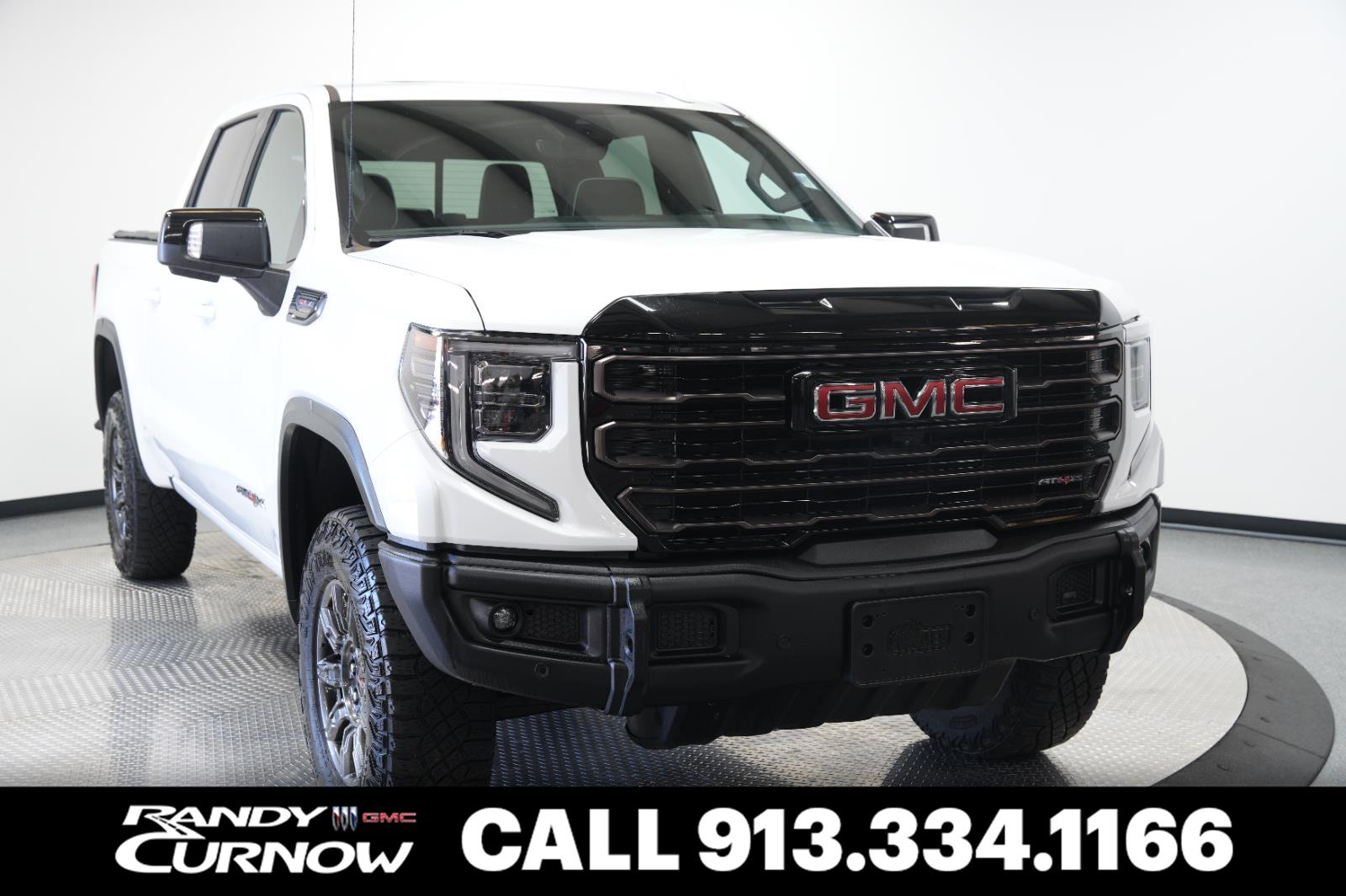 Summit White 2024 GMC Sierra 1500 AT4X Crew Cab 4WD Pickup Truck Four-Wheel Drive Automatic