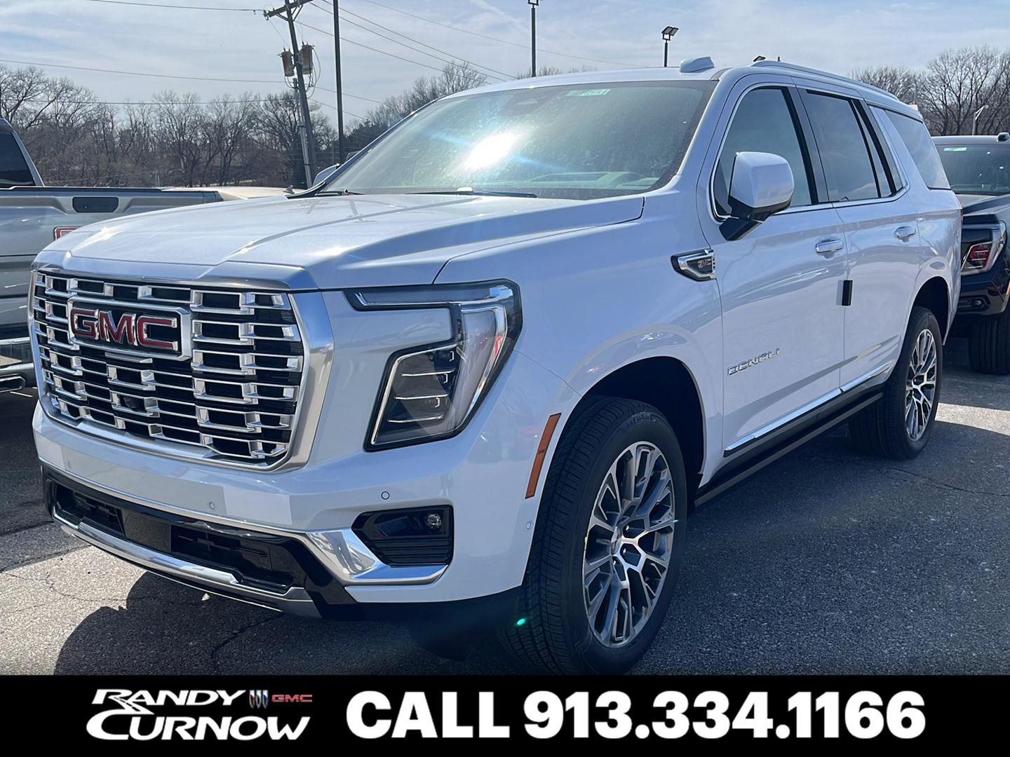 G4J/White 2026 GMC Yukon Denali 4WD SUV / Crossover Four-Wheel Drive Automatic