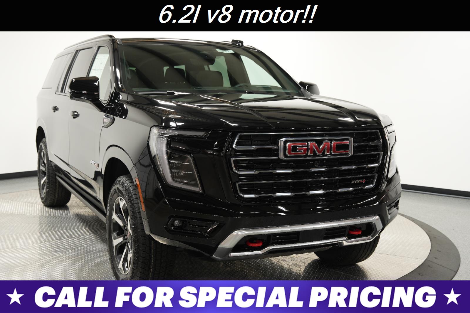 Onyx Black 2026 GMC Yukon XL SUV / Crossover Four-Wheel Drive Automatic