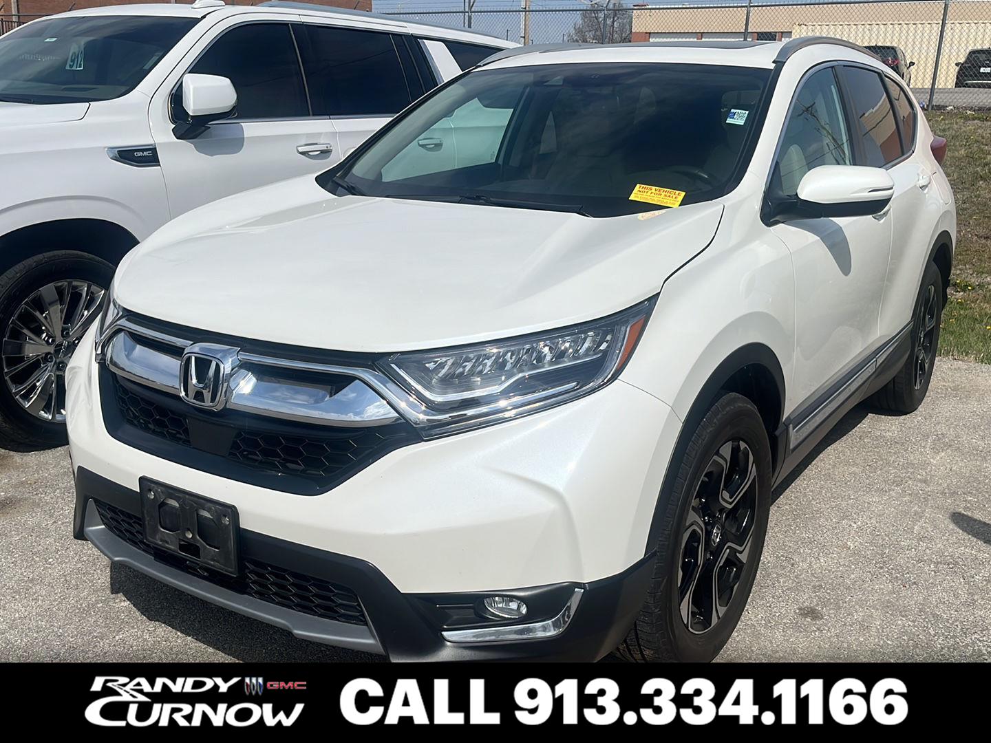 White 2018 Honda CR-V Touring AWD SUV / Crossover All-Wheel Drive Continuously Variable Transmission