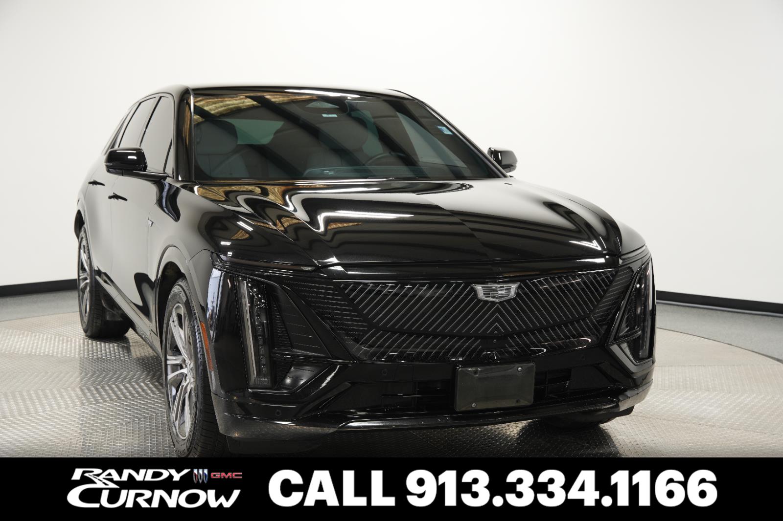 Stellar Black Metallic 2024 Cadillac LYRIQ Luxury 1 AWD SUV / Crossover All-Wheel Drive Automatic