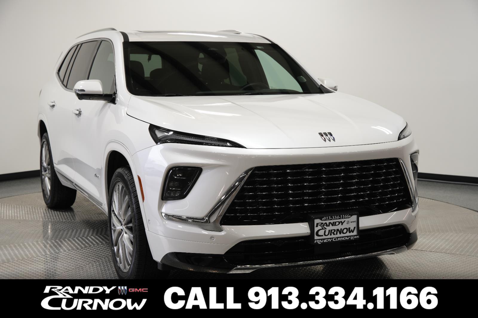 White Frost Tricoat 2025 Buick Enclave SUV / Crossover Four-Wheel Drive 8-Speed Automatic