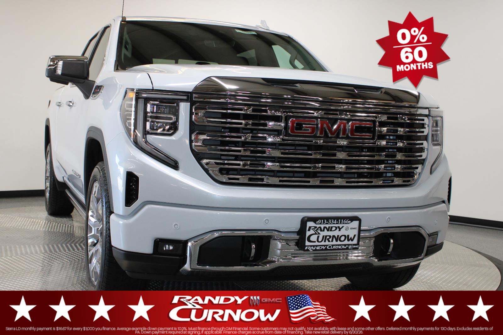 Glacier White Tricoat 2026 GMC Sierra 1500 Pickup Truck Four-Wheel Drive Automatic