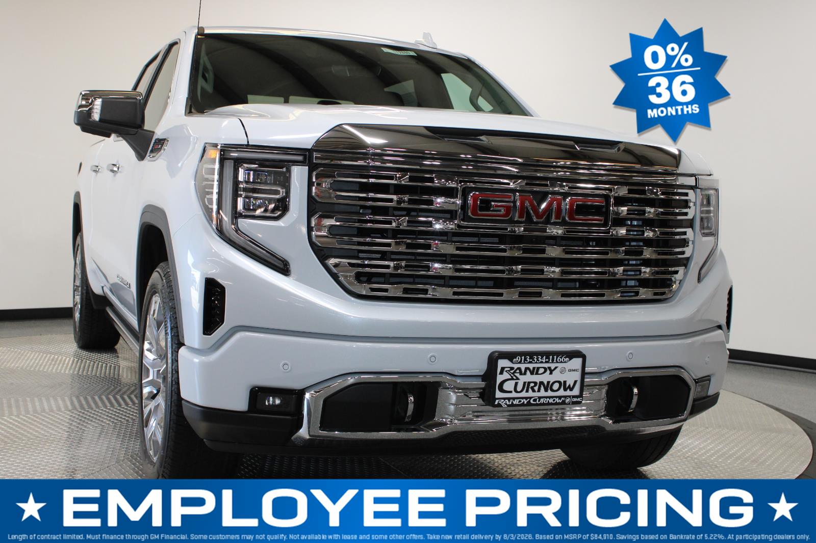 Glacier White Tricoat 2026 GMC Sierra 1500 Pickup Truck Four-Wheel Drive Automatic