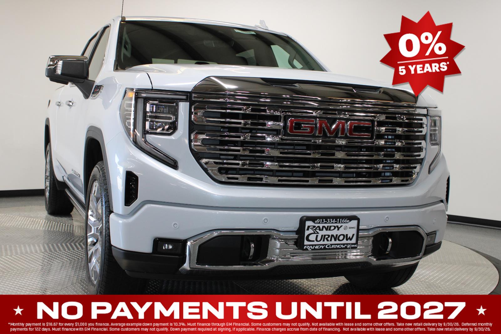 Glacier White Tricoat 2026 GMC Sierra 1500 Pickup Truck Four-Wheel Drive Automatic