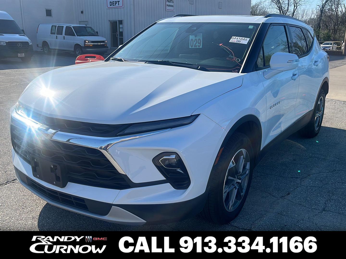 Summit White 2023 Chevrolet Blazer 3LT AWD SUV / Crossover All-Wheel Drive 9-Speed Automatic