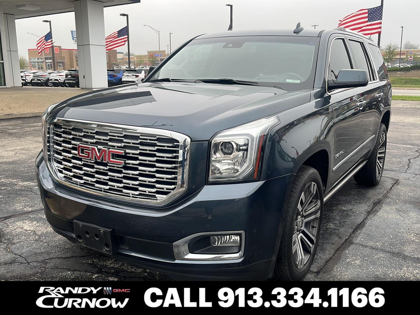 Gray (Dark Sky Metallic) 2019 GMC Yukon Denali 4WD SUV / Crossover Four-Wheel Drive Automatic