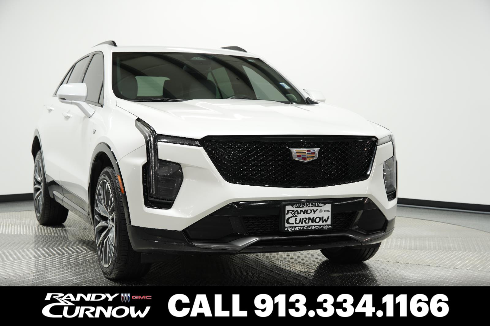 Crystal White Tricoat 2024 Cadillac XT4 Sport AWD SUV / Crossover Four-Wheel Drive 9-Speed Automatic