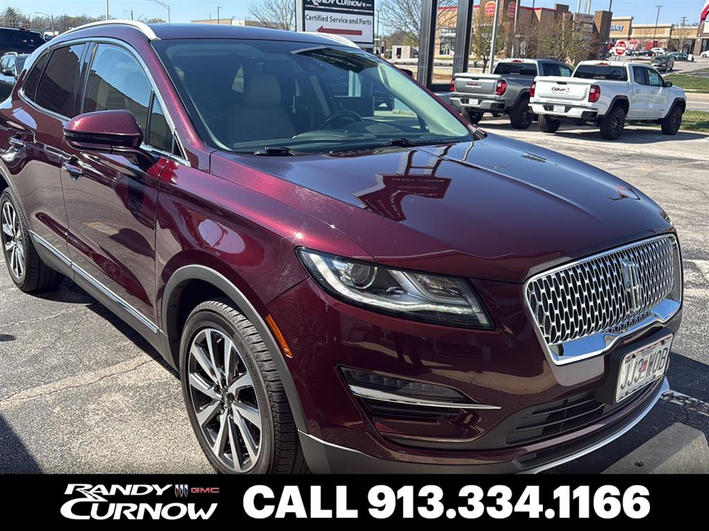 Red (Burgundy Velvet Metallic Tinted Clearcoat) 2019 Lincoln MKC Reserve AWD SUV / Crossover All-Wheel Drive 6-Speed Automatic