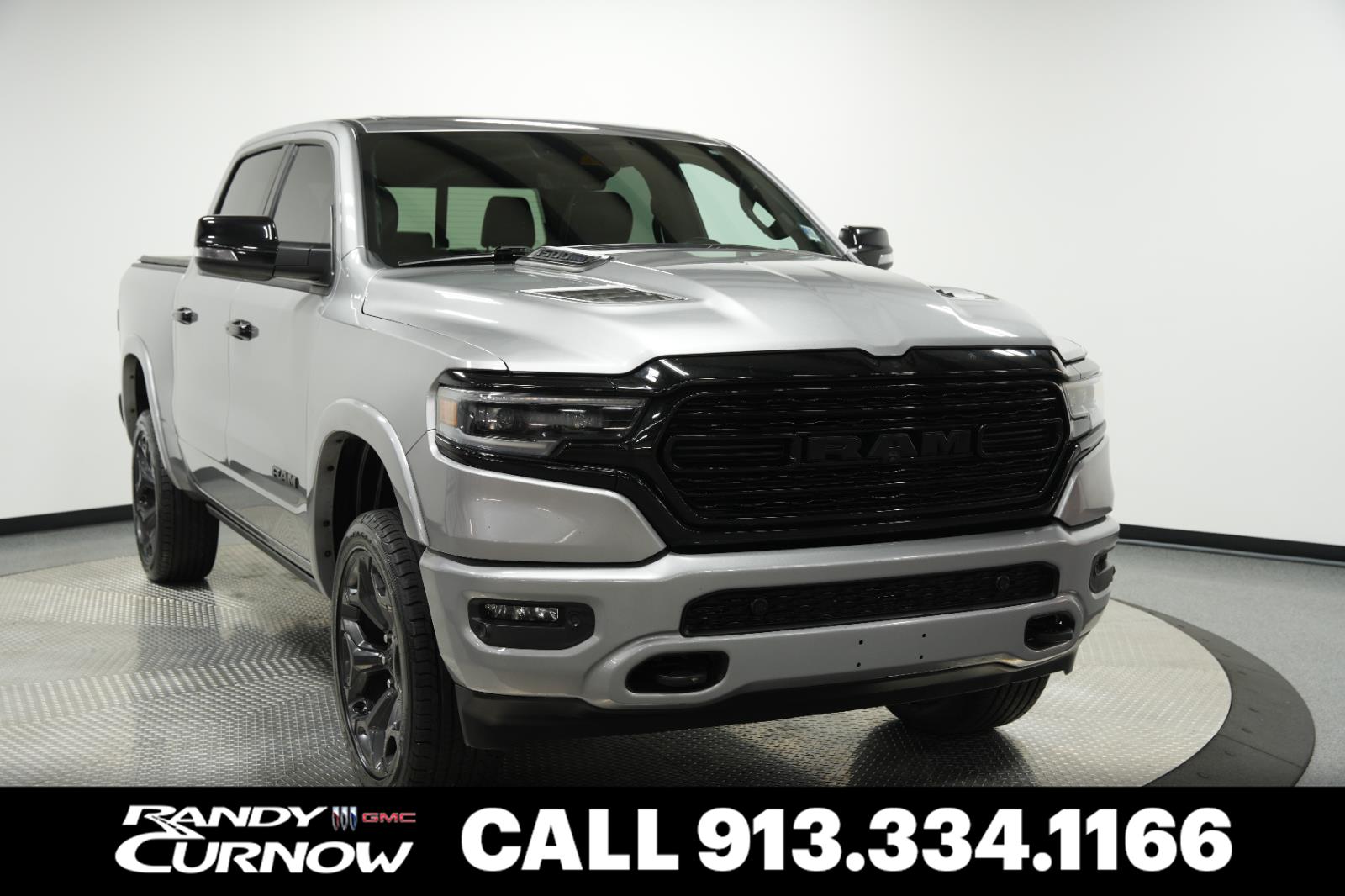 Billet Silver Metallic Clearcoat 2024 RAM 1500 Limited Crew Cab 4WD Pickup Truck Four-Wheel Drive 8-Speed Automatic