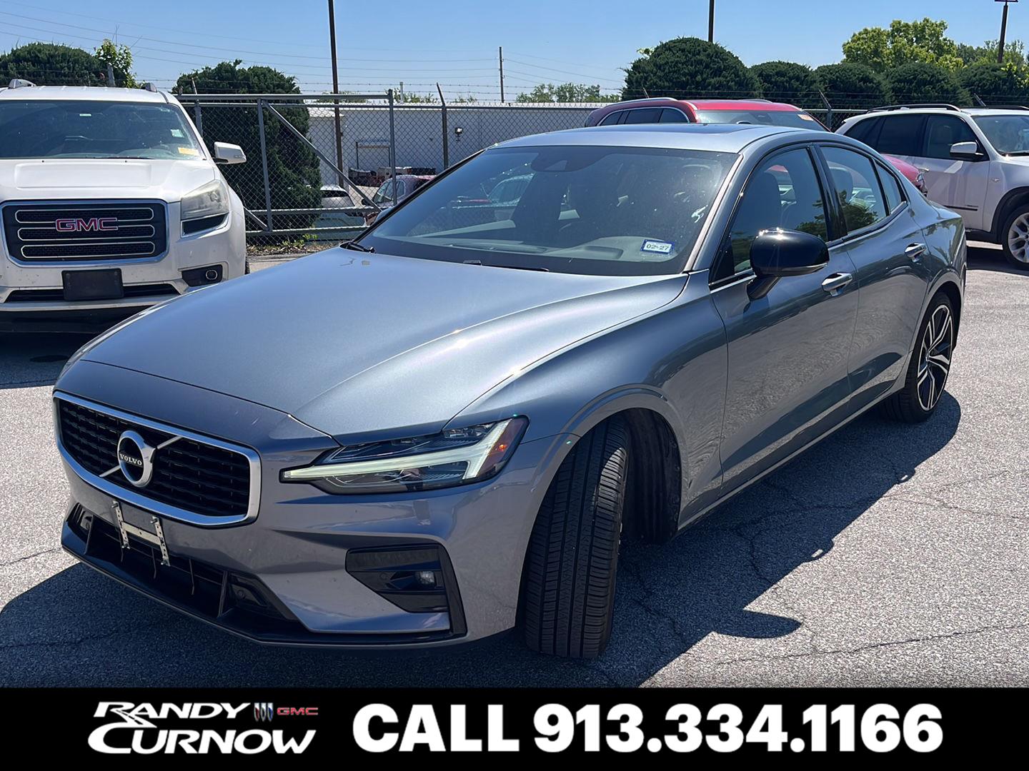Gray (Osmium Grey Metallic) 2019 Volvo S60 T5 R-Design FWD Sedan Front-Wheel Drive Automatic