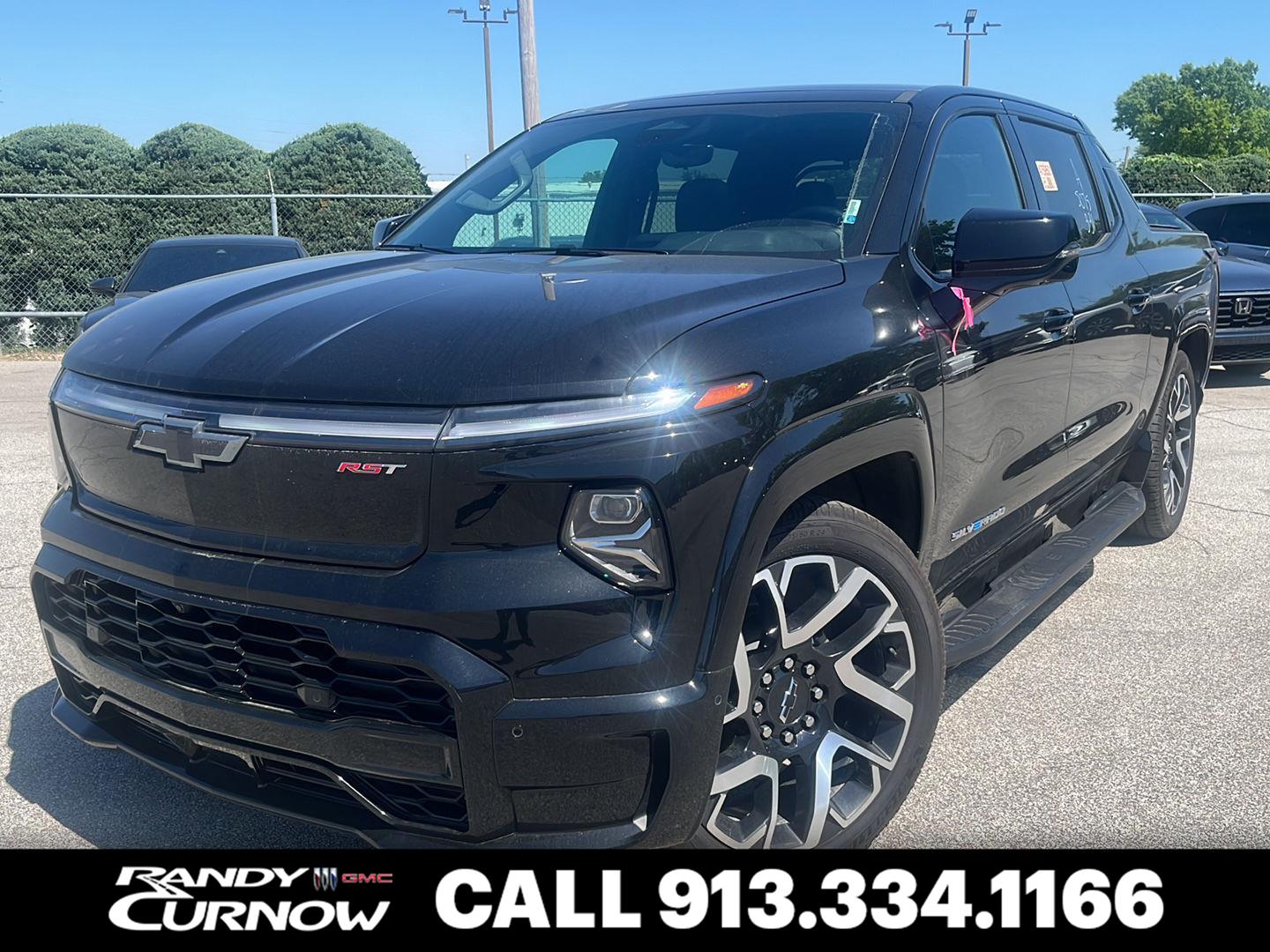 Black 2025 Chevrolet Silverado EV RST Crew Cab (Max Range) e4WD Pickup Truck All-Wheel Drive Automatic