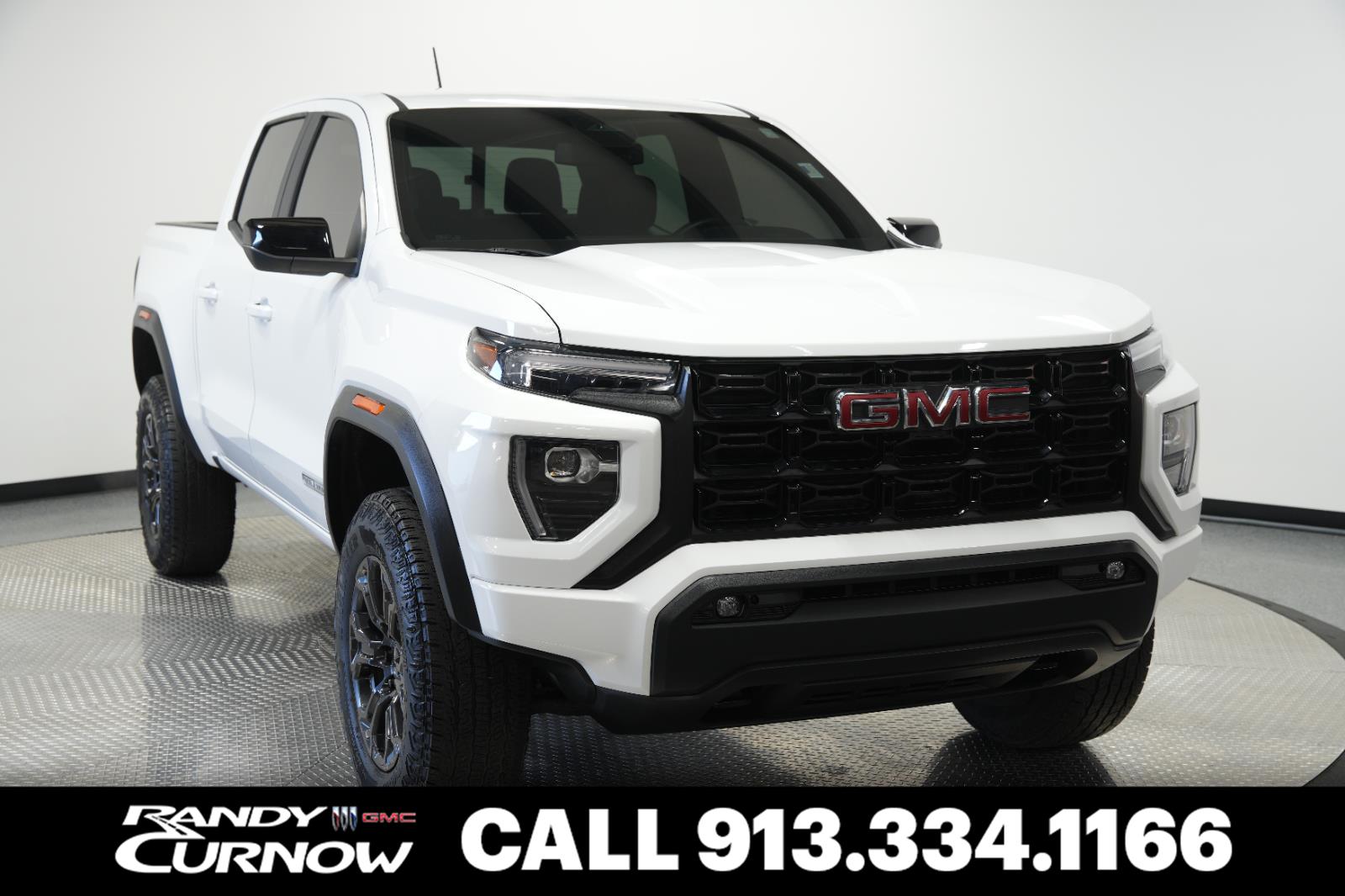 Summit White 2024 GMC Canyon Elevation Crew Cab RWD Pickup Truck 4X2 8-Speed Automatic
