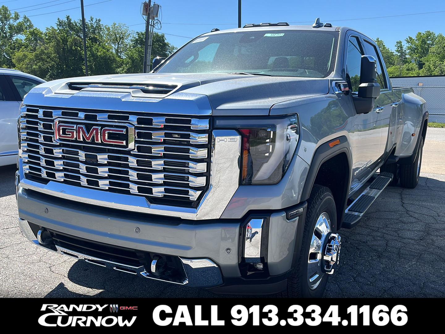 Sterling Metallic 2026 GMC Sierra 3500HD Denali Crew Cab 4WD Pickup Truck Four-Wheel Drive Automatic