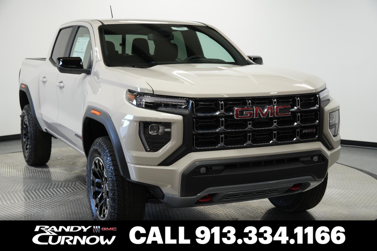 Coastal Dune 2026 GMC Canyon AT4 Crew Cab 4WD Pickup Truck Four-Wheel Drive 8-Speed Automatic