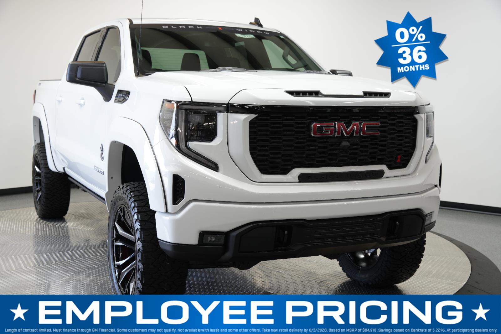 Summit White 2026 GMC Sierra 1500 Pickup Truck Four-Wheel Drive Automatic
