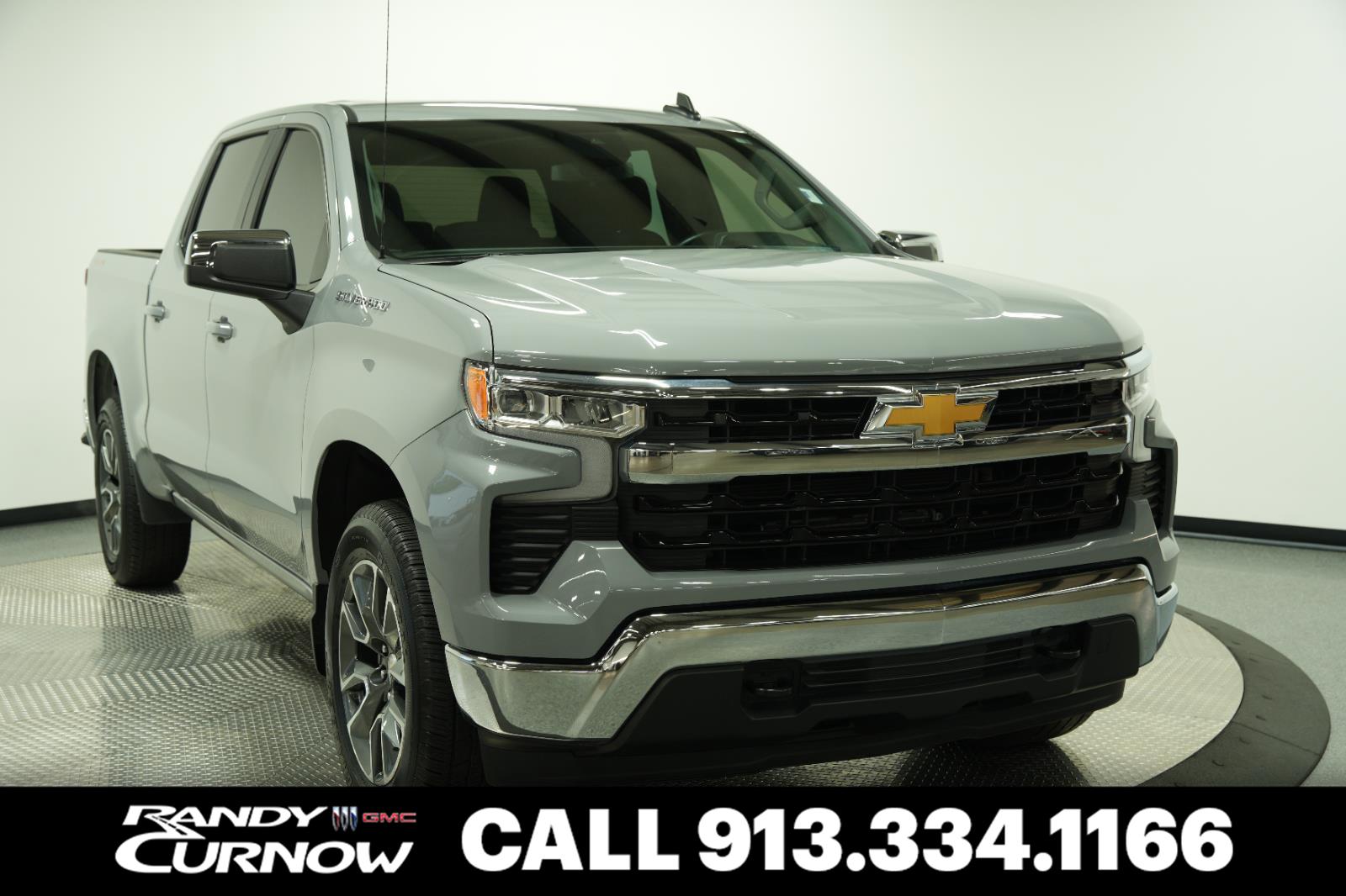 Slate Gray Metallic 2024 Chevrolet Silverado 1500 Pickup Truck Four-Wheel Drive 8-Speed Automatic