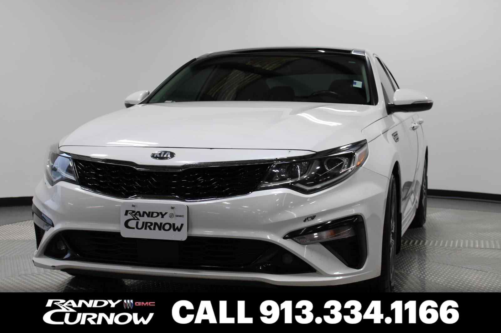 Snow White Pearl 2019 Kia Optima EX FWD Sedan 7-Speed Automatic