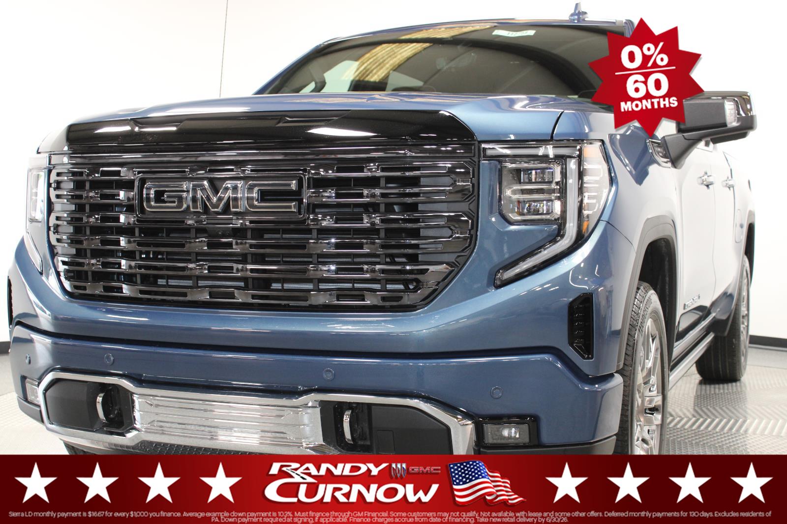 Downpour Metallic 2026 GMC Sierra 1500 Pickup Truck Four-Wheel Drive Automatic