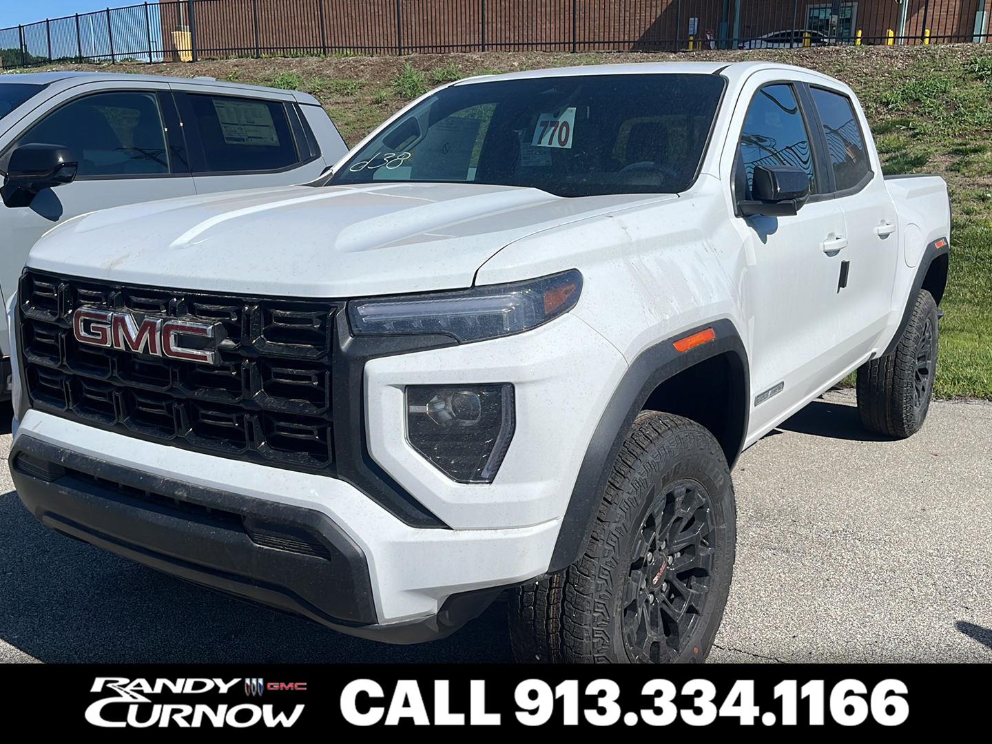 Summit White 2026 GMC Canyon Elevation Crew Cab RWD Pickup Truck 4X2 8-Speed Automatic