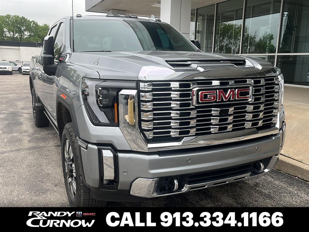Sterling Metallic 2025 GMC Sierra 2500HD Denali Crew Cab 4WD Pickup Truck Four-Wheel Drive Automatic