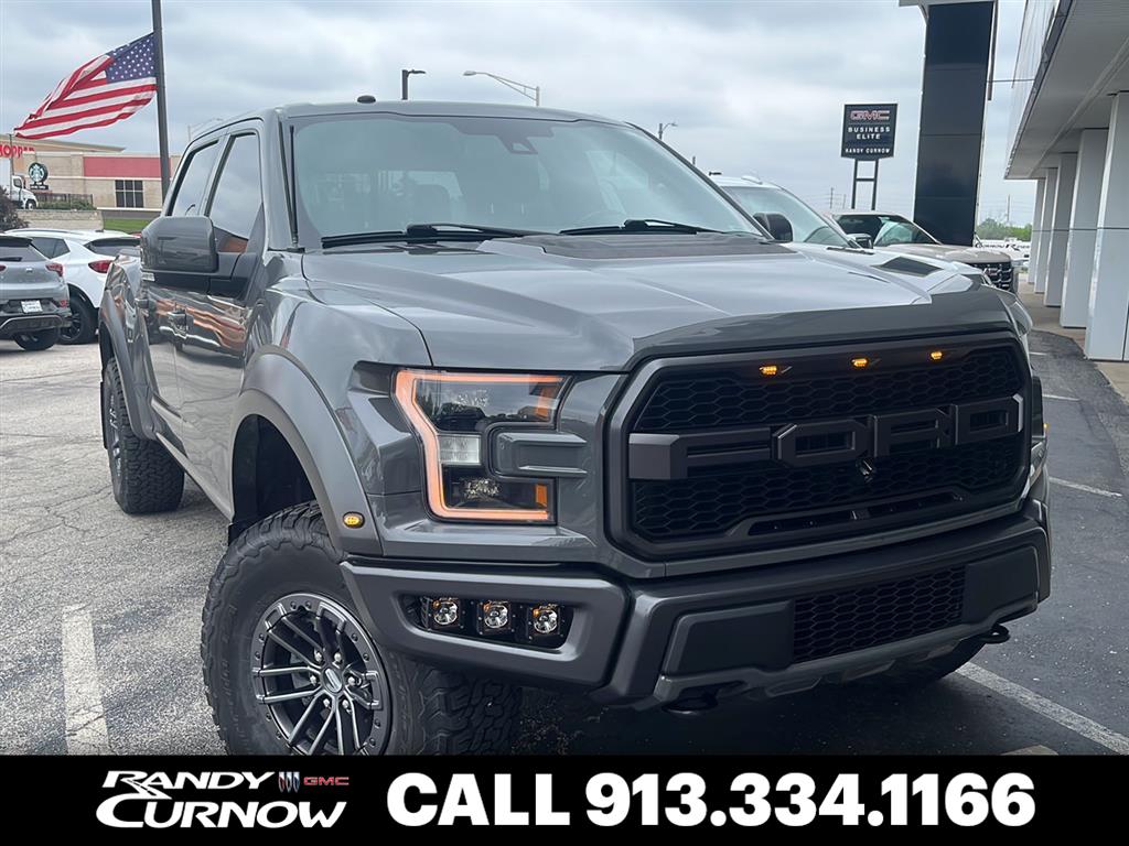 Gray (Lead Foot) 2018 Ford F-150 Raptor SuperCrew 4WD Pickup Truck Four-Wheel Drive Automatic