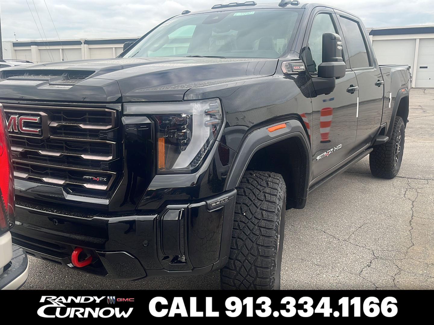 Onyx Black 2026 GMC Sierra 2500HD AT4X Crew Cab 4WD Pickup Truck Four-Wheel Drive Automatic