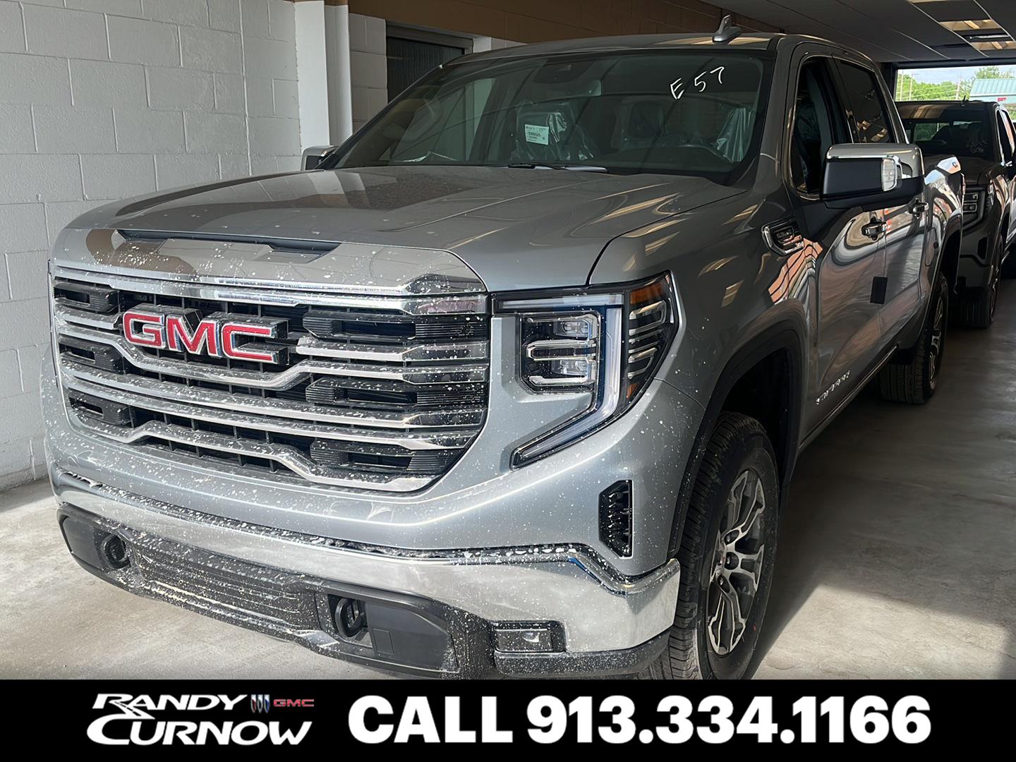 Sterling Metallic 2026 GMC Sierra 1500 SLT Crew Cab 4WD Pickup Truck Four-Wheel Drive Automatic
