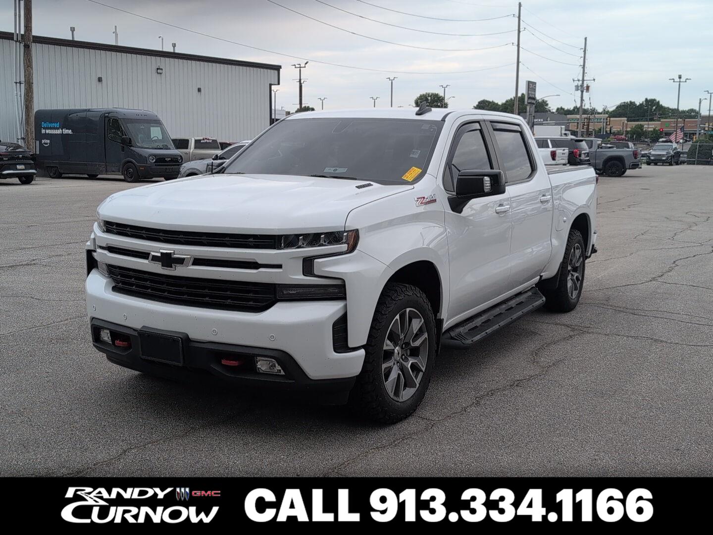 Summit White 2022 Chevrolet Silverado 1500 RST Crew Cab 4WD Pickup Truck Four-Wheel Drive Automatic