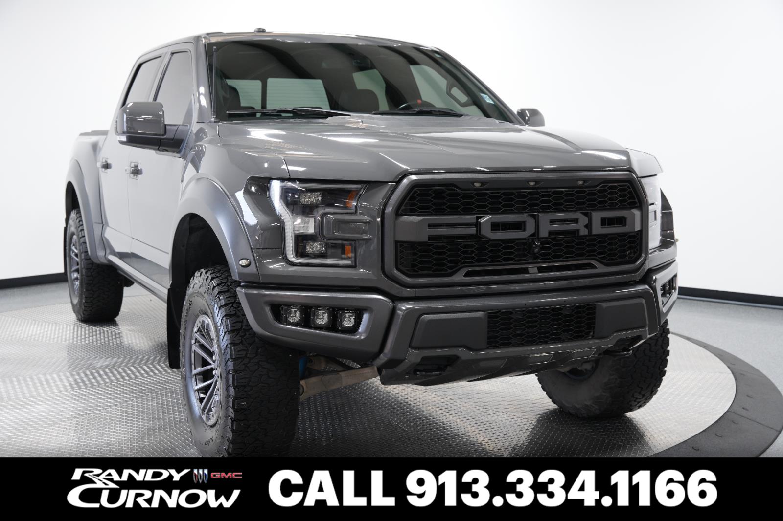 Gray (Lead Foot) 2018 Ford F-150 Raptor SuperCrew 4WD Pickup Truck Four-Wheel Drive Automatic