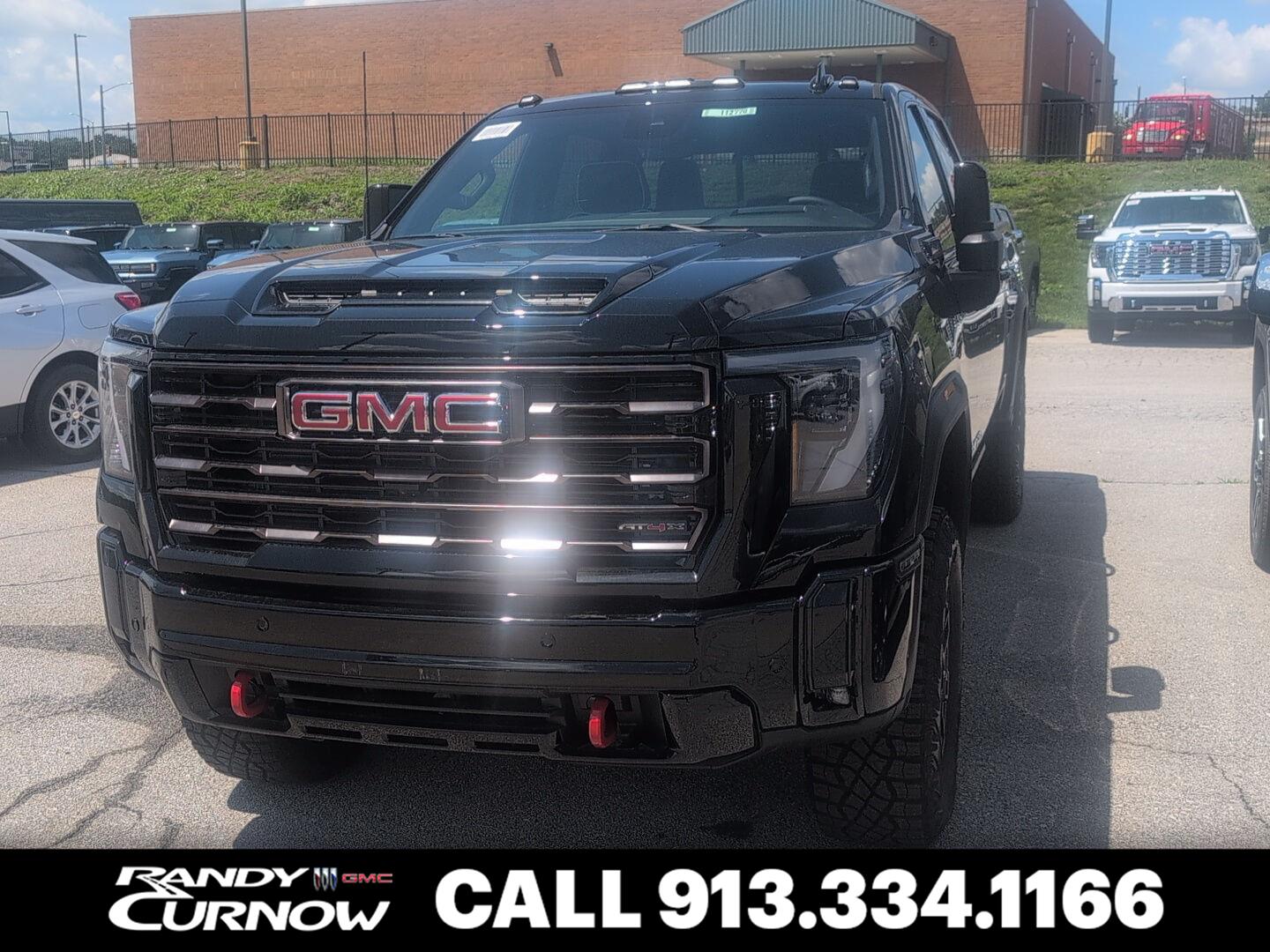 Onyx Black 2026 GMC Sierra 2500HD Pickup Truck Four-Wheel Drive Automatic