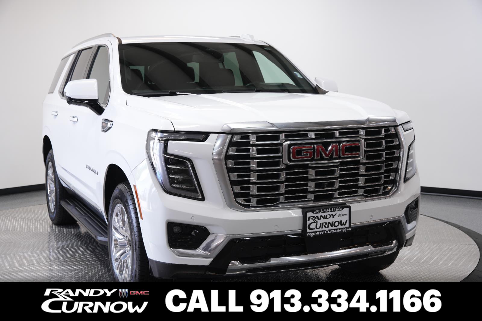 Summit White 2025 GMC Yukon Denali 4WD SUV / Crossover Four-Wheel Drive Automatic
