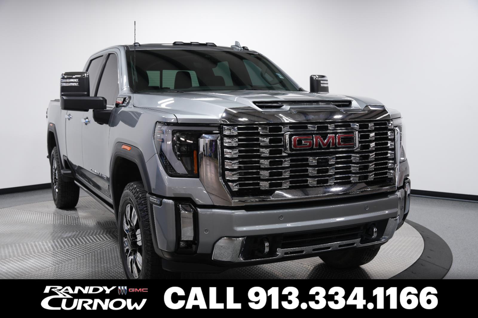 Sterling Metallic 2025 GMC Sierra 2500HD Denali Crew Cab 4WD Pickup Truck Four-Wheel Drive Automatic